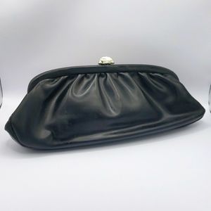 Vintage Black Clutch